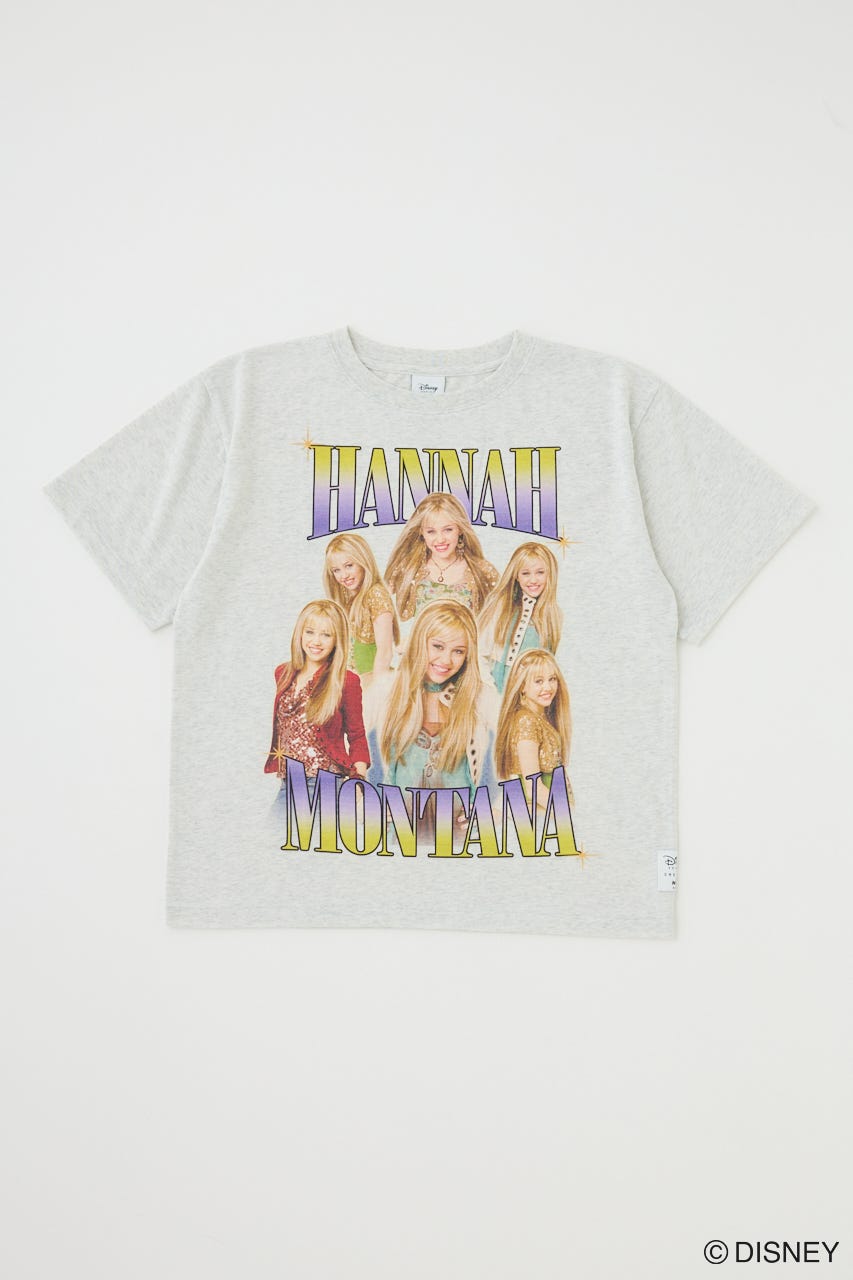 MD 90S RETRO Tシャツ / Hannah Montana L/GRY FREE