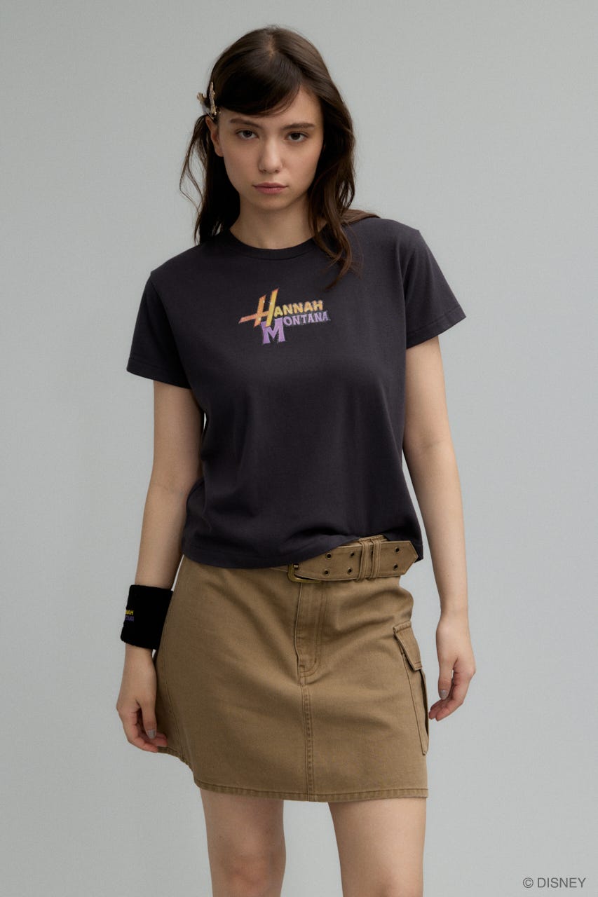 MD ICONIC LOGO Tシャツ / Hannah Montana L/BLK FREE