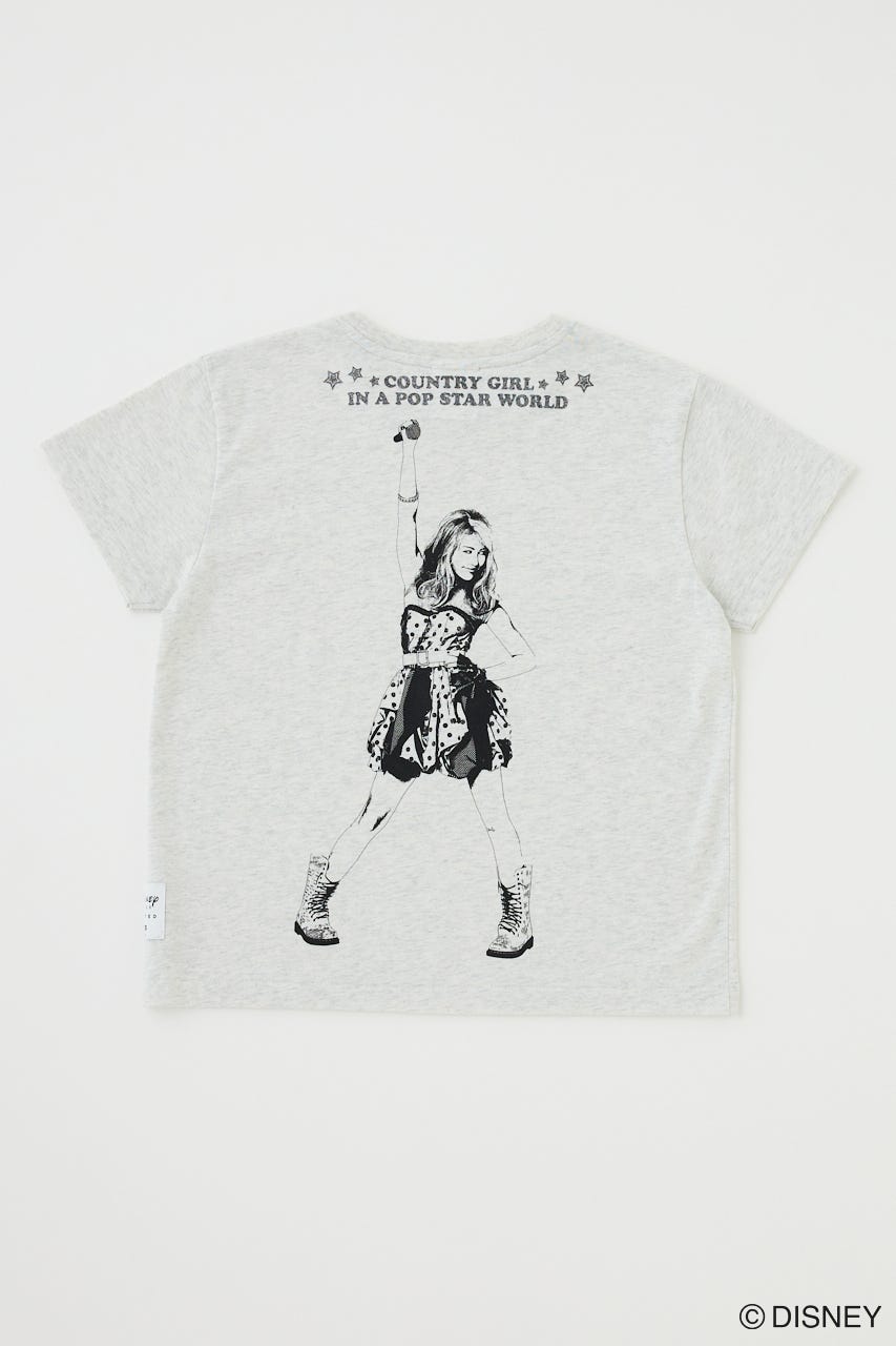 MD ICONIC LOGO Tシャツ / Hannah Montana L/GRY FREE