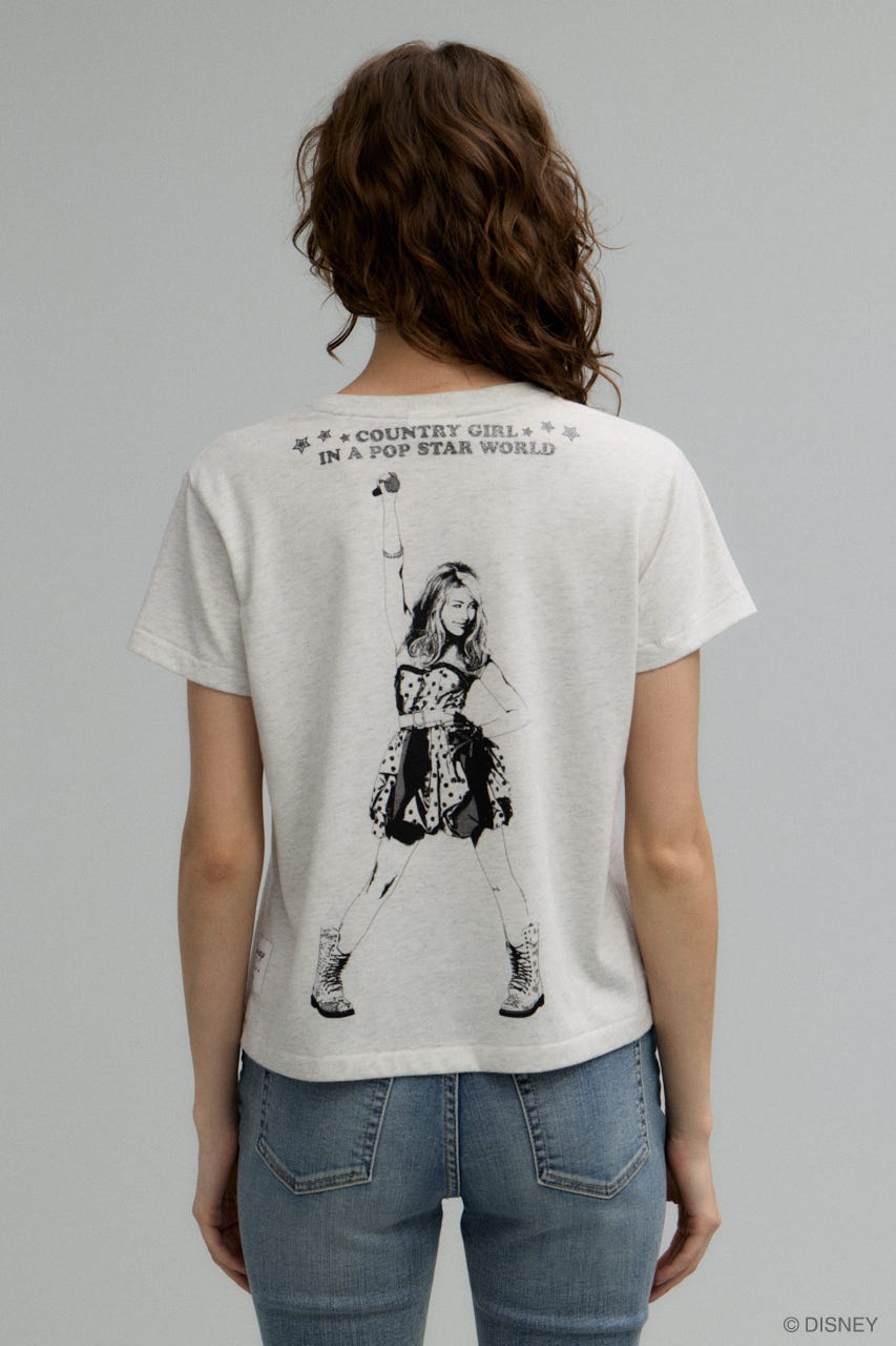 MD ICONIC LOGO Tシャツ / Hannah Montana L/GRY FREE