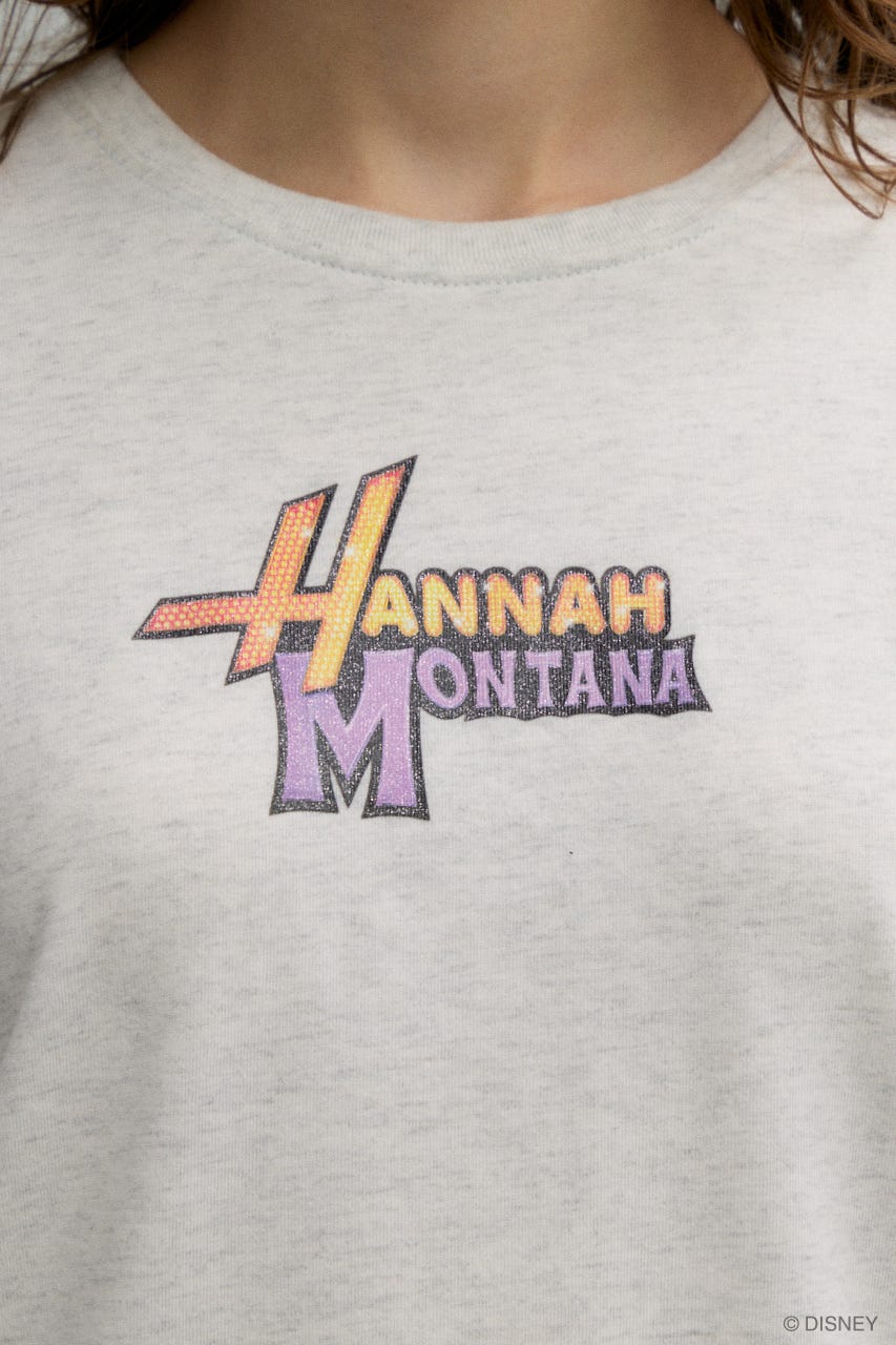 MD ICONIC LOGO Tシャツ / Hannah Montana L/GRY FREE