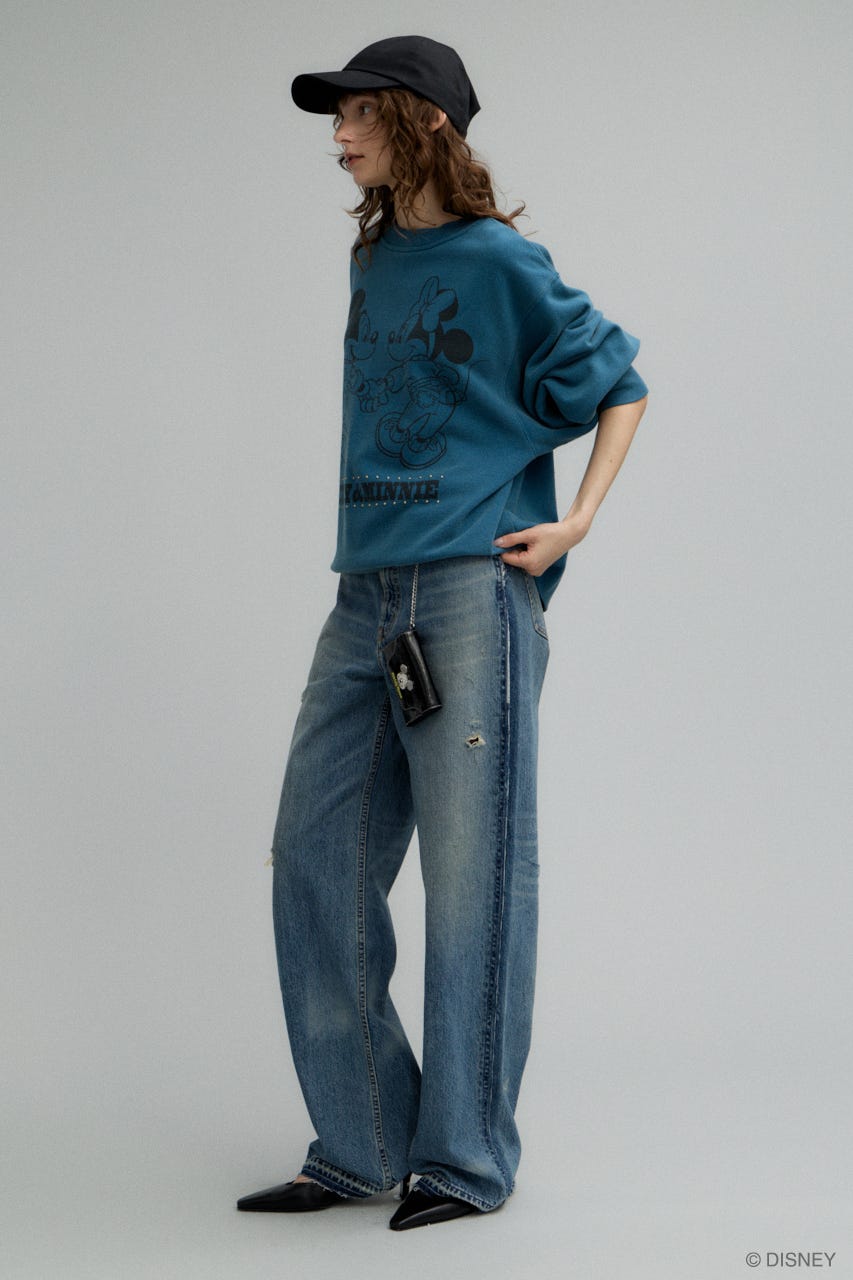 MD MM MATCHING OUTFITS プルオーバー BLU FREE