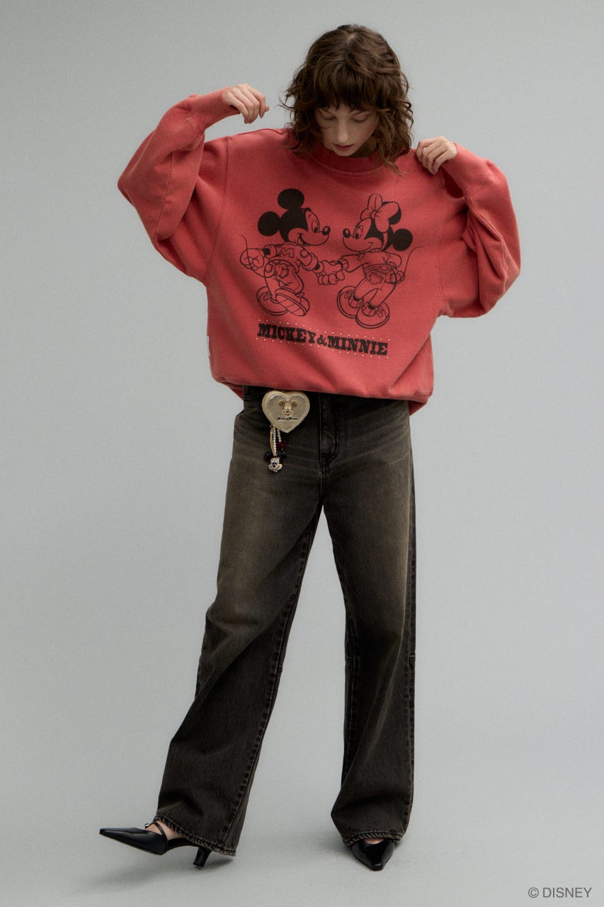 MD MM MATCHING OUTFITS プルオーバー RED FREE