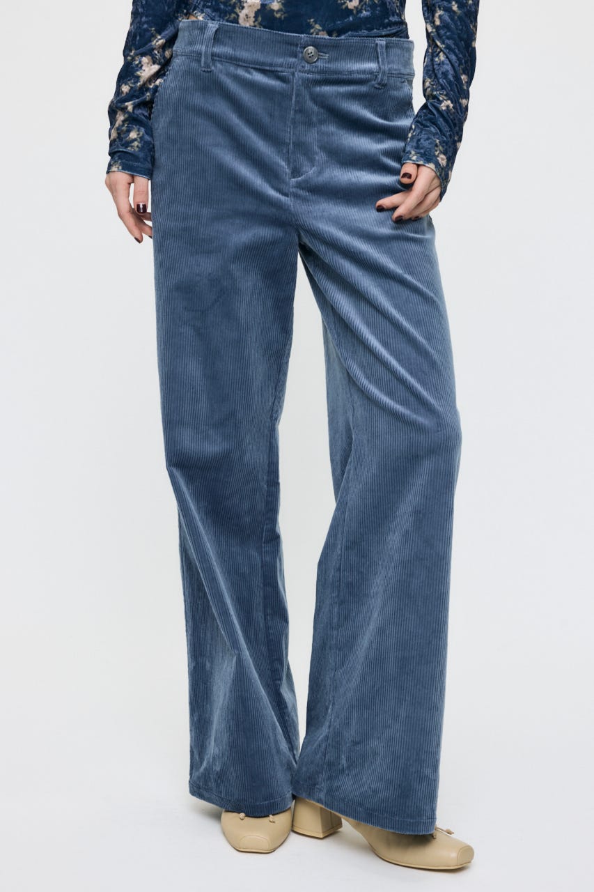 CORDUROY パンツ BLU 1