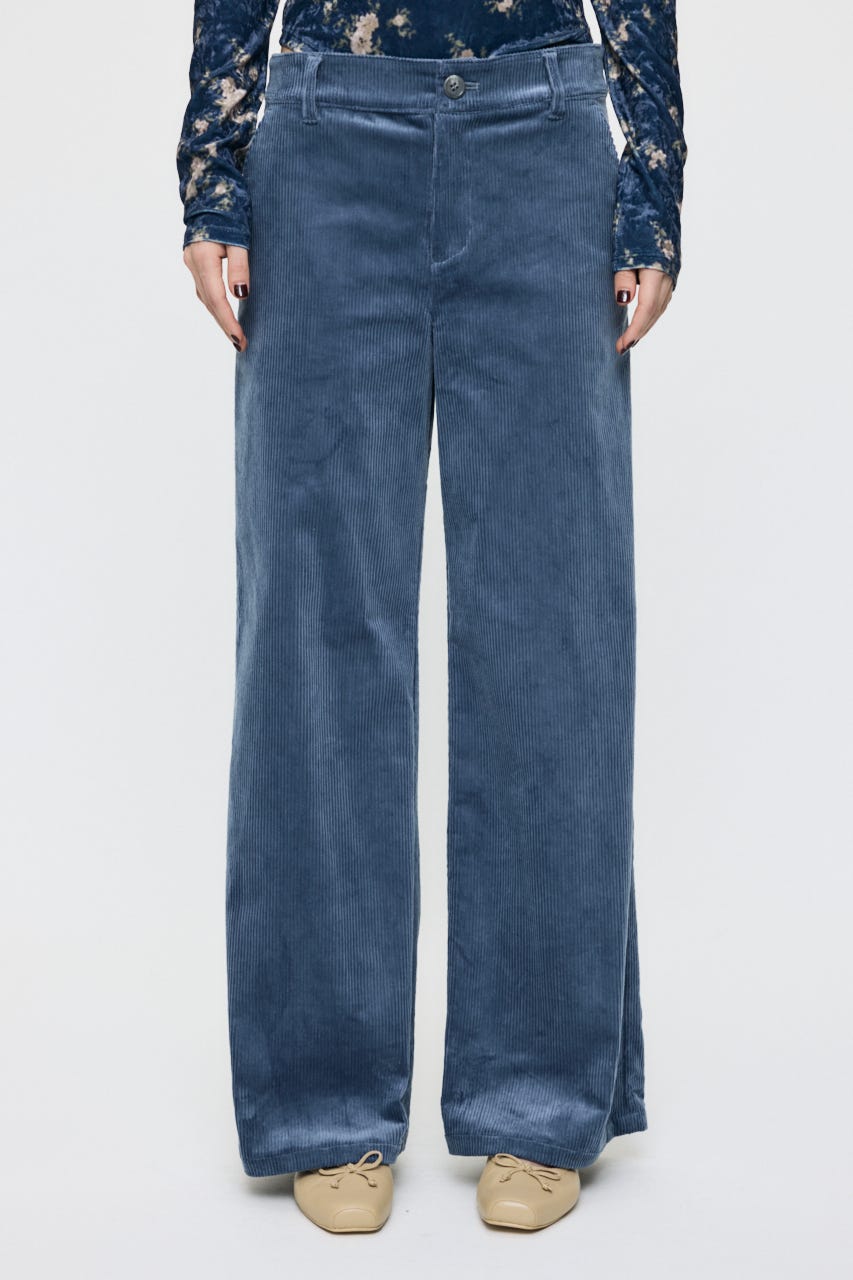 CORDUROY パンツ BLU 1