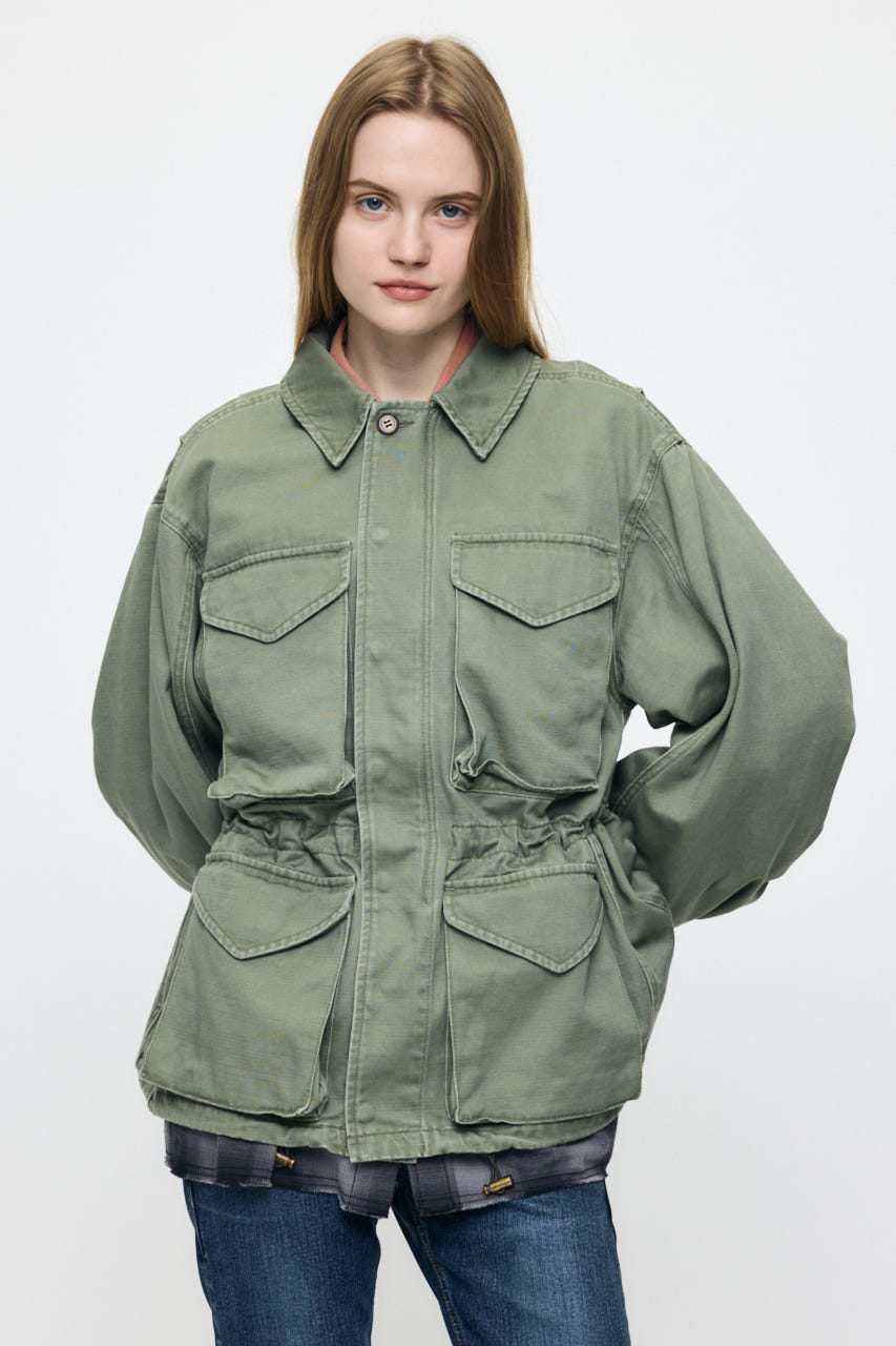 BACKSATIN BDU ジャケット KHA FREE