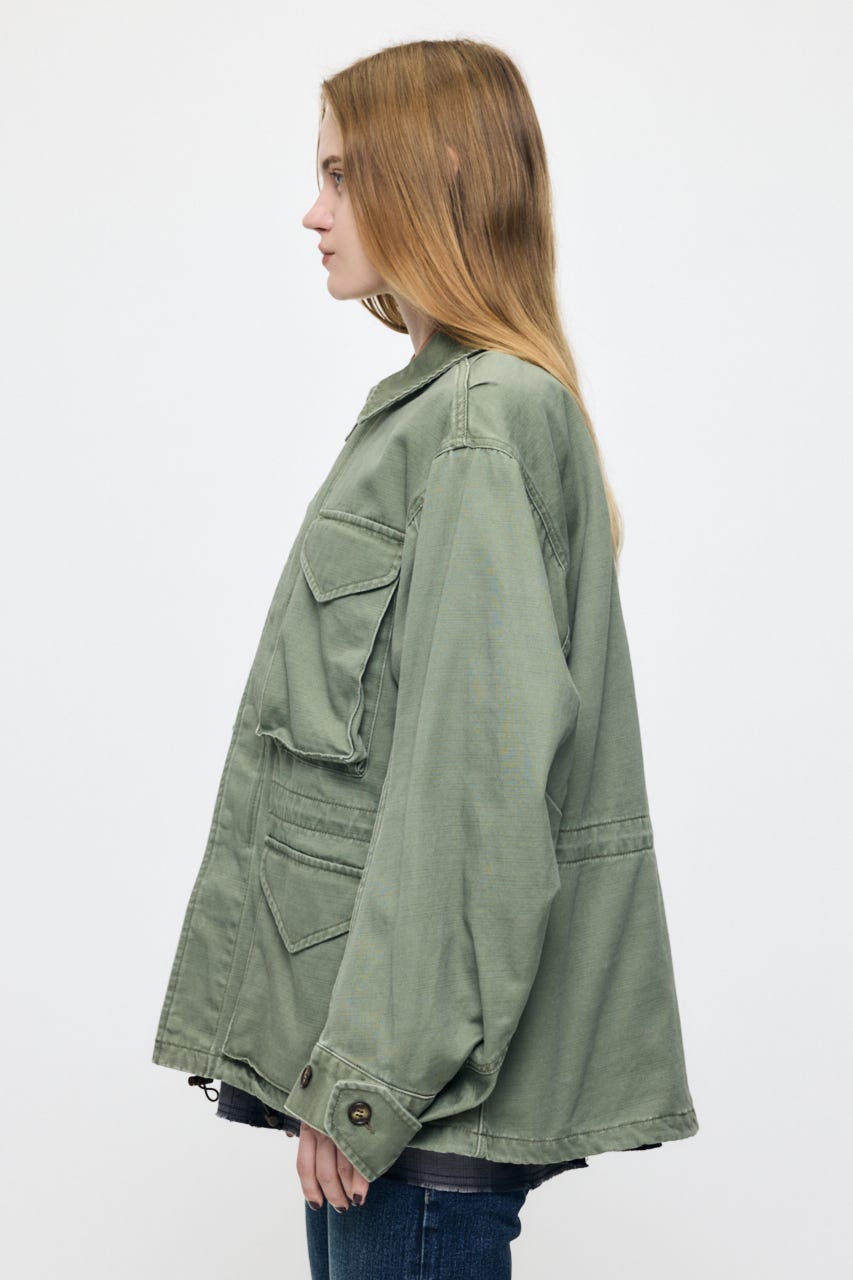 BACKSATIN BDU ジャケット KHA FREE