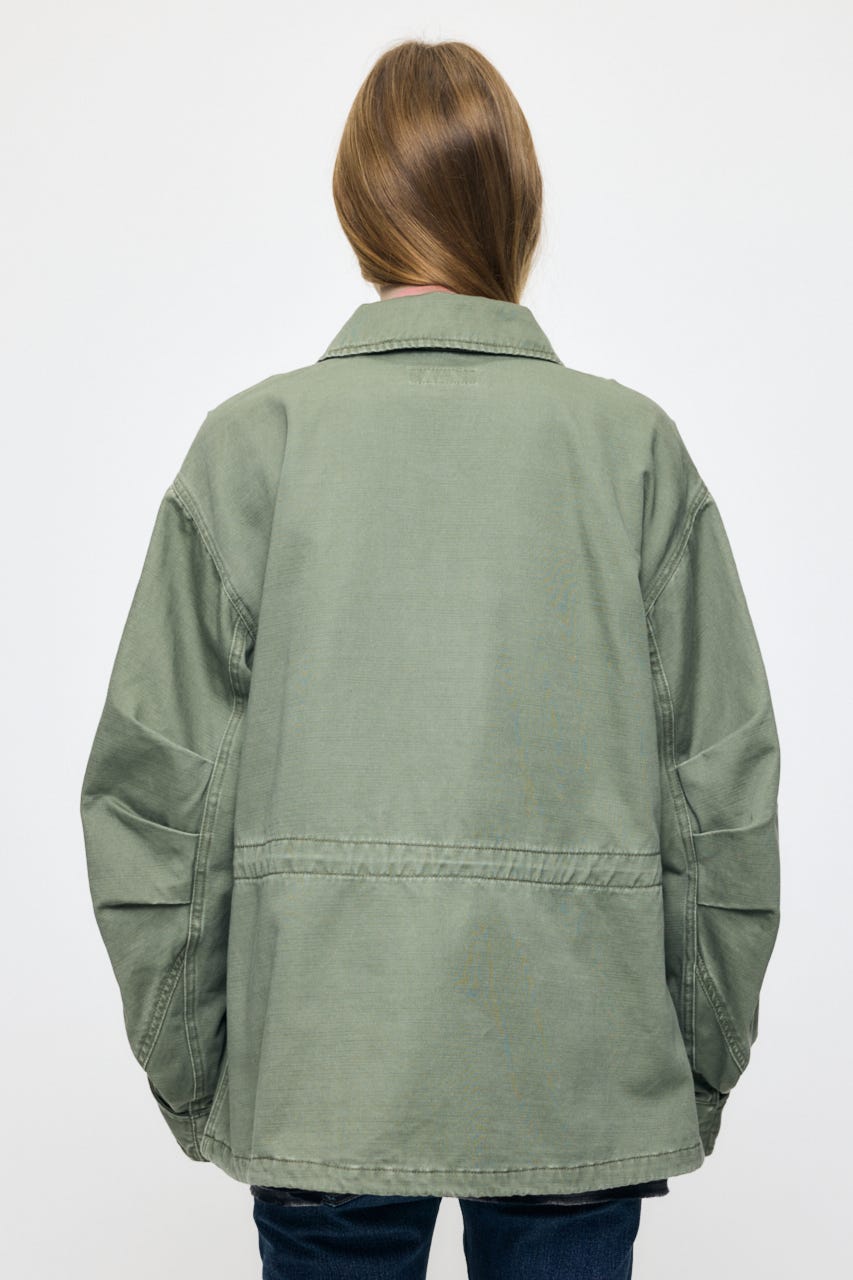 BACKSATIN BDU ジャケット KHA FREE