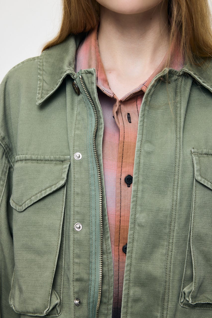 BACKSATIN BDU ジャケット KHA FREE