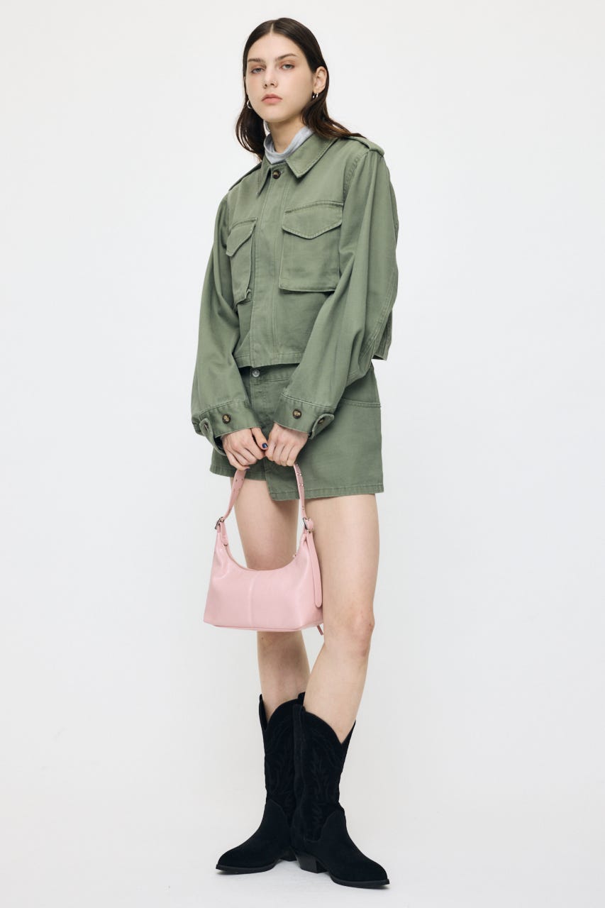 BACKSATIN BDU SHORTジャケット KHA FREE