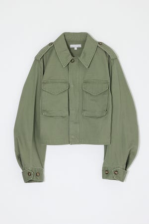 BACKSATIN BDU SHORTジャケット