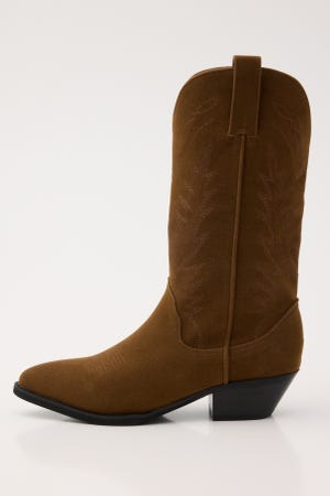 F/SUEDE WESTERN ブーツ