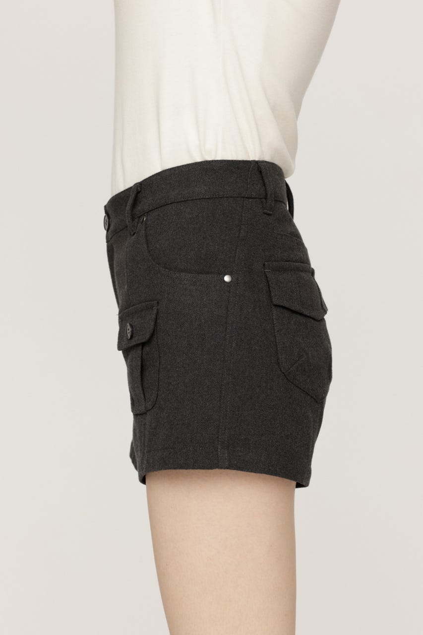 FRONT POCKET ショートパンツ T.GRY 0
