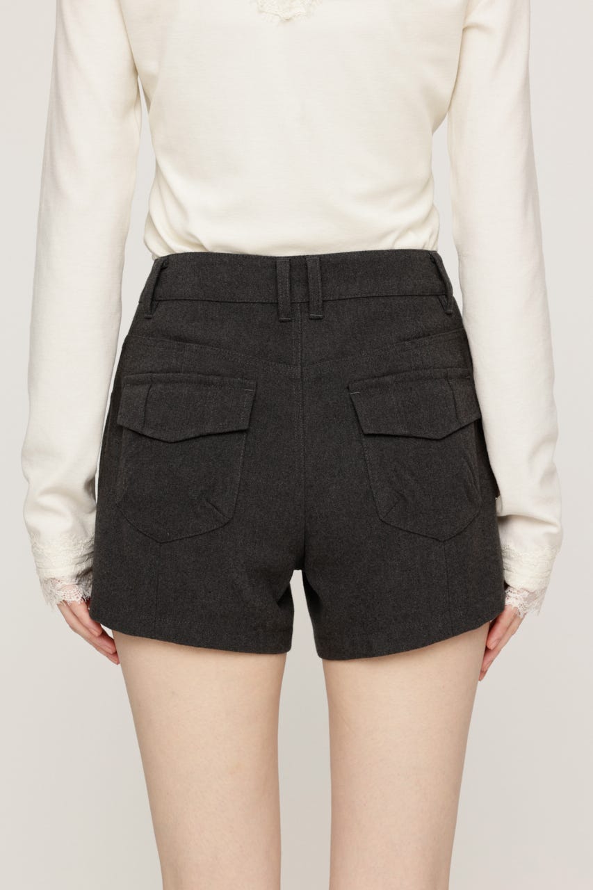 FRONT POCKET ショートパンツ T.GRY 0