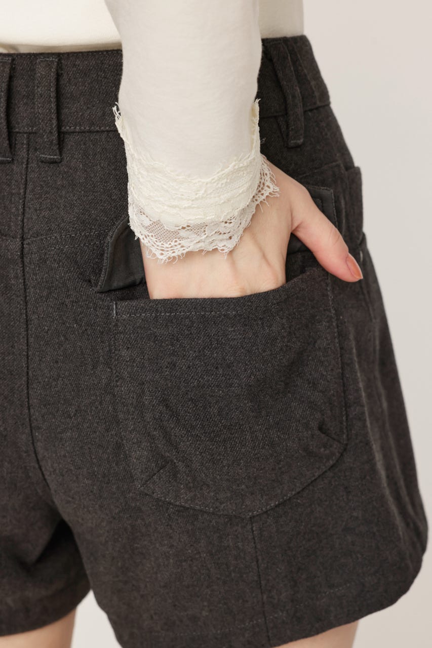 FRONT POCKET ショートパンツ T.GRY 0