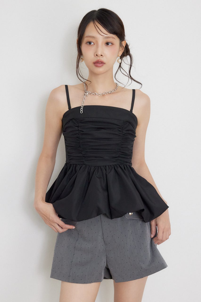 ペプラムベアトップス BLK S