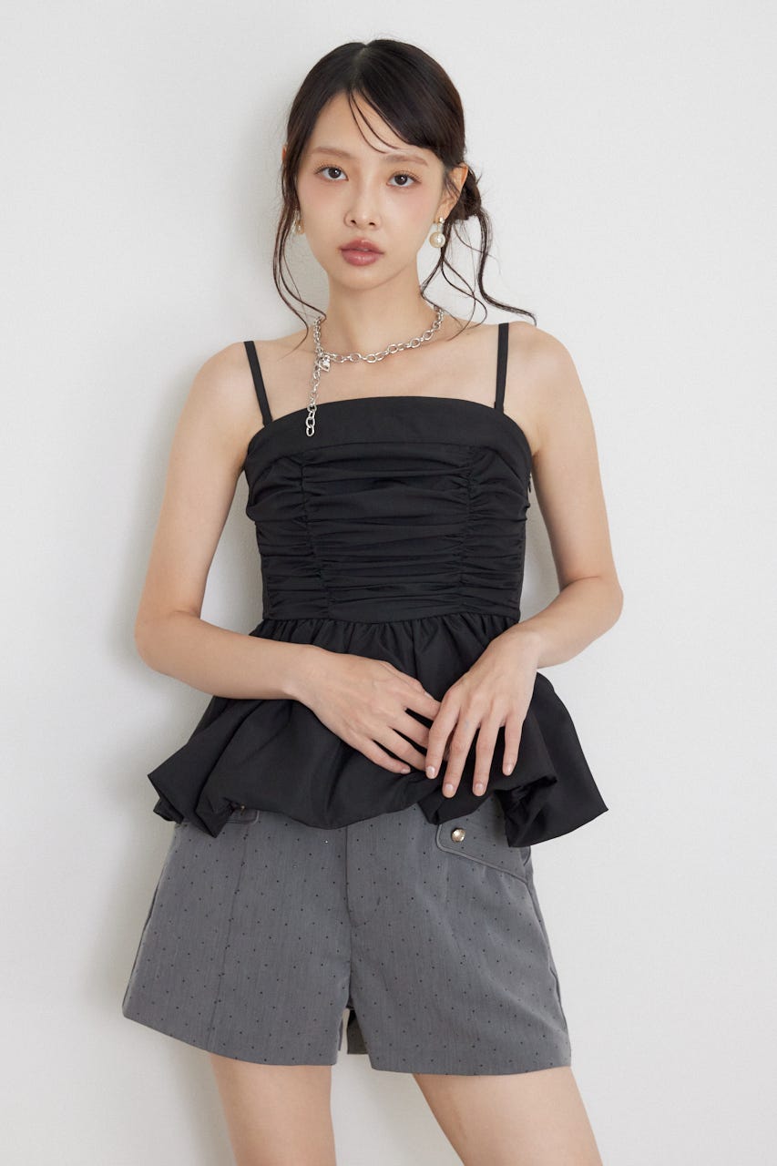 ペプラムベアトップス BLK S