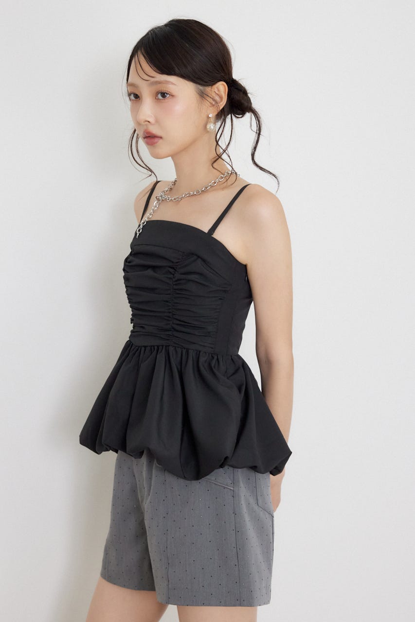 ペプラムベアトップス BLK S