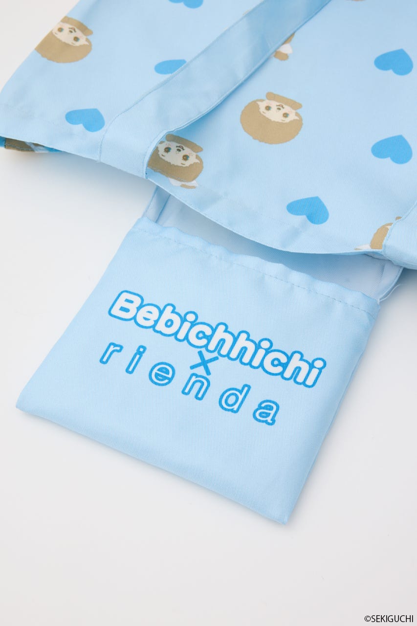 ベビチッチ×rienda トートバッグ BLU FREE