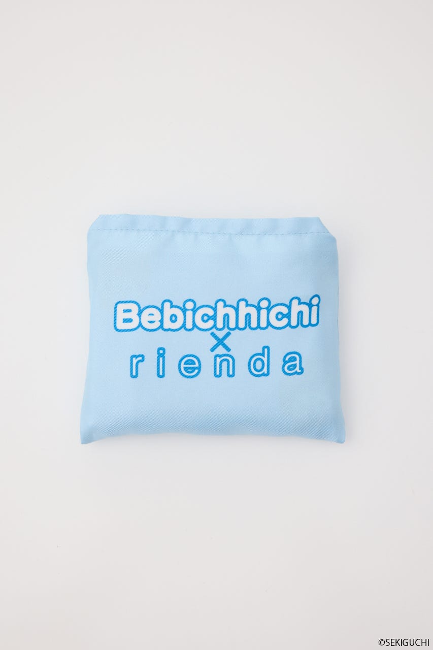 ベビチッチ×rienda トートバッグ BLU FREE