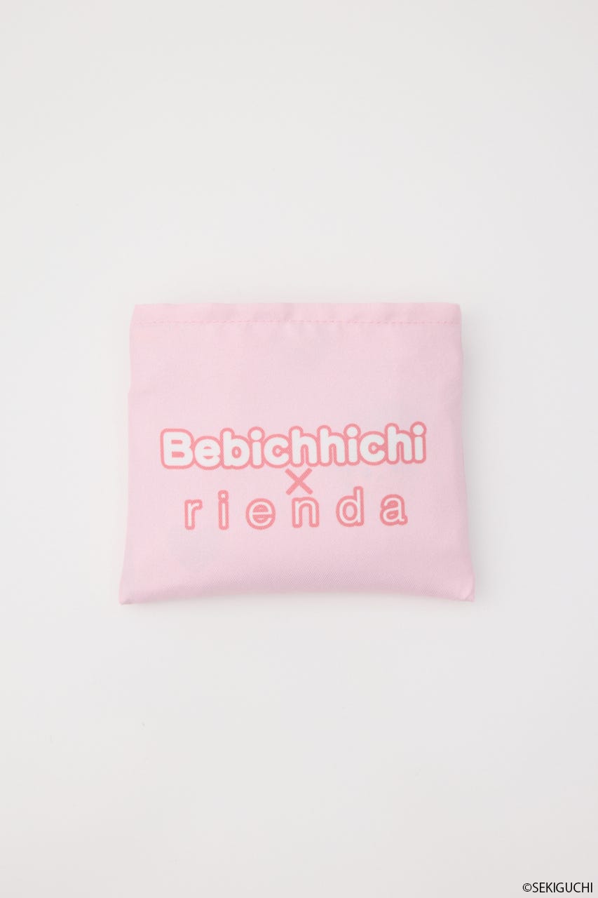 ベビチッチ×rienda トートバッグ PNK FREE