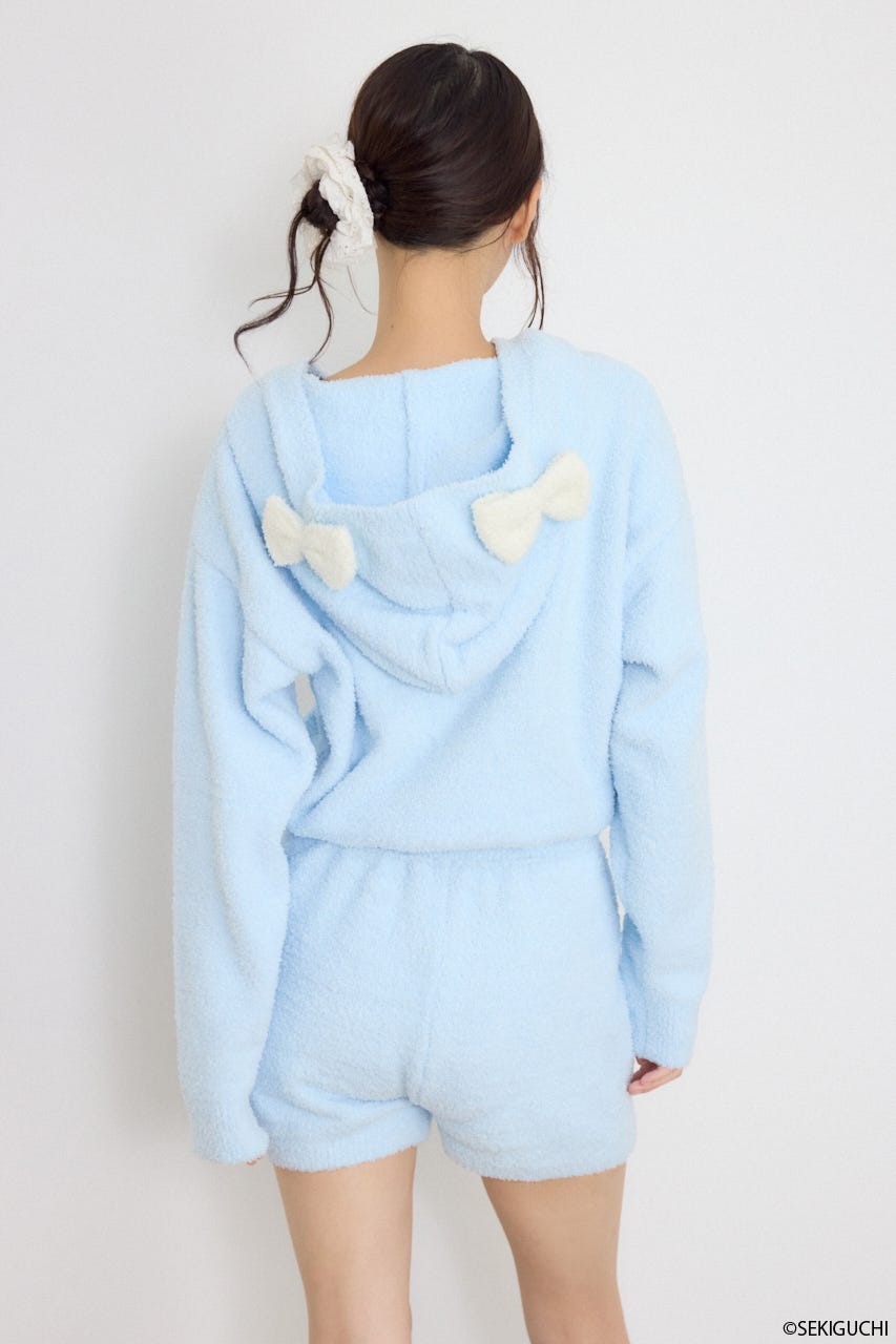 ベビッチ×rienda ルームロンパース BLU FREE