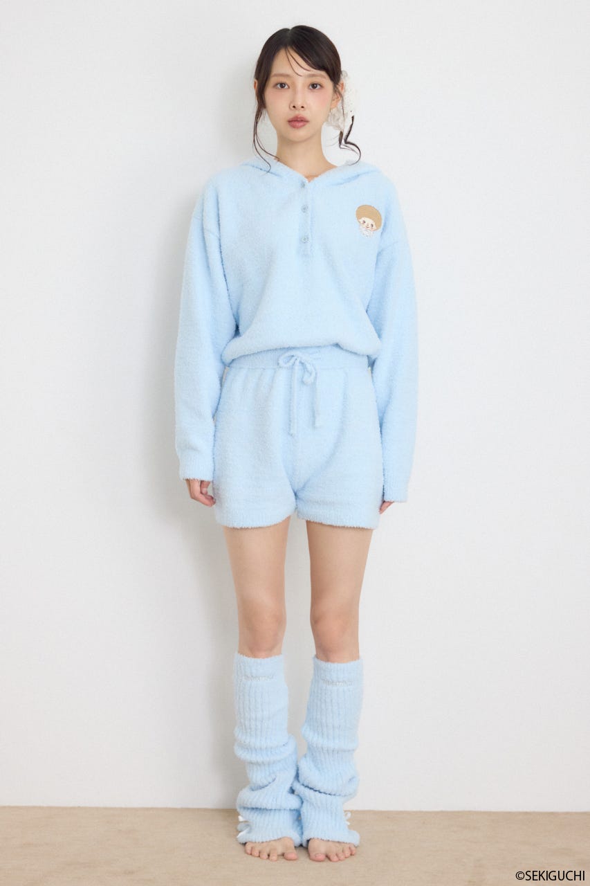 ベビッチ×rienda ルームロンパース BLU FREE