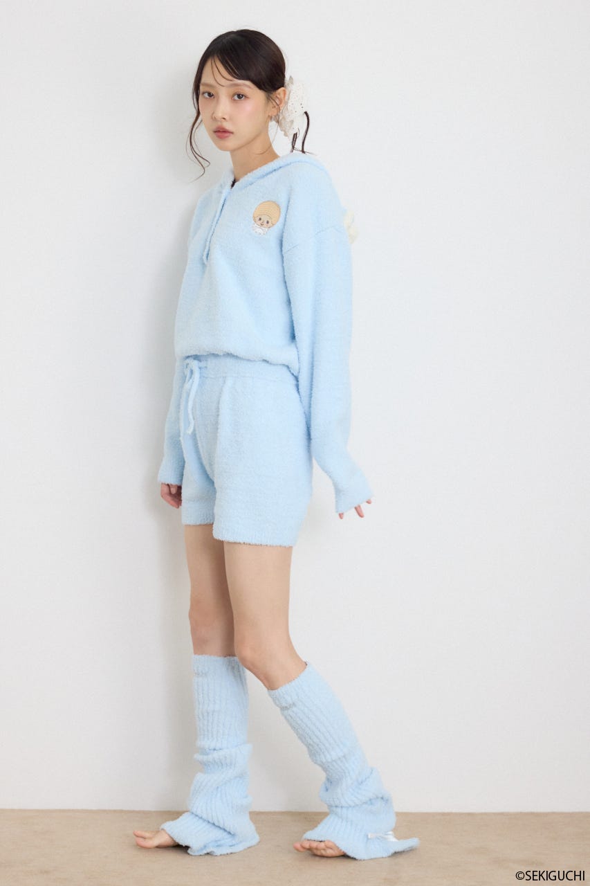 ベビッチ×rienda ルームロンパース BLU FREE