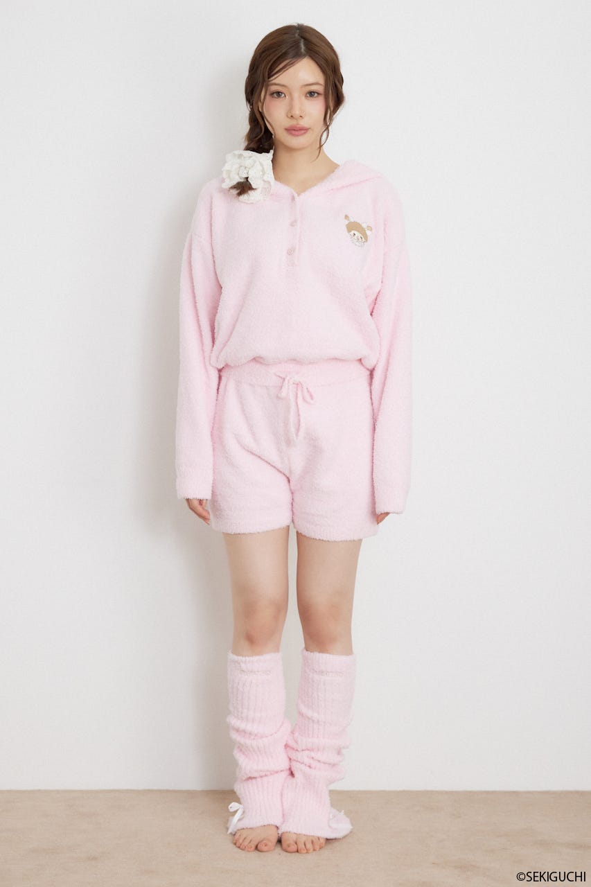 ベビッチ×rienda ルームロンパース PNK FREE