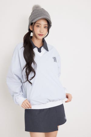 【一部店舗・WEB限定】【RIENDA GOLF】オリジナルロゴスニードジャケット