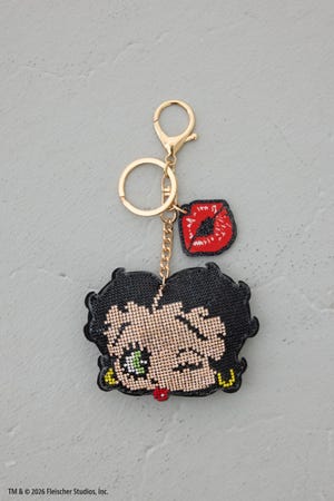【Betty Boop(TM)×AZUL】ラインストーンチャーム