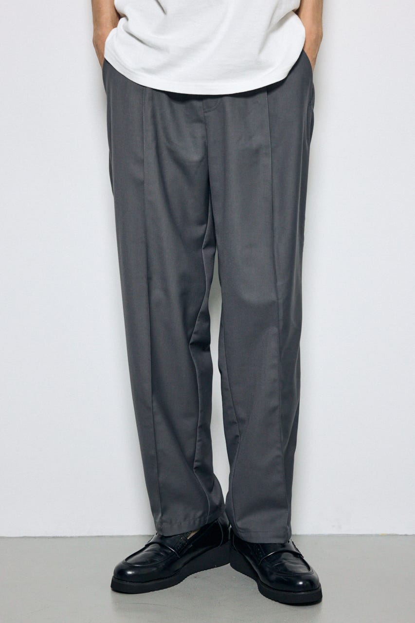 イージーツイルテーパードパンツ GRY M