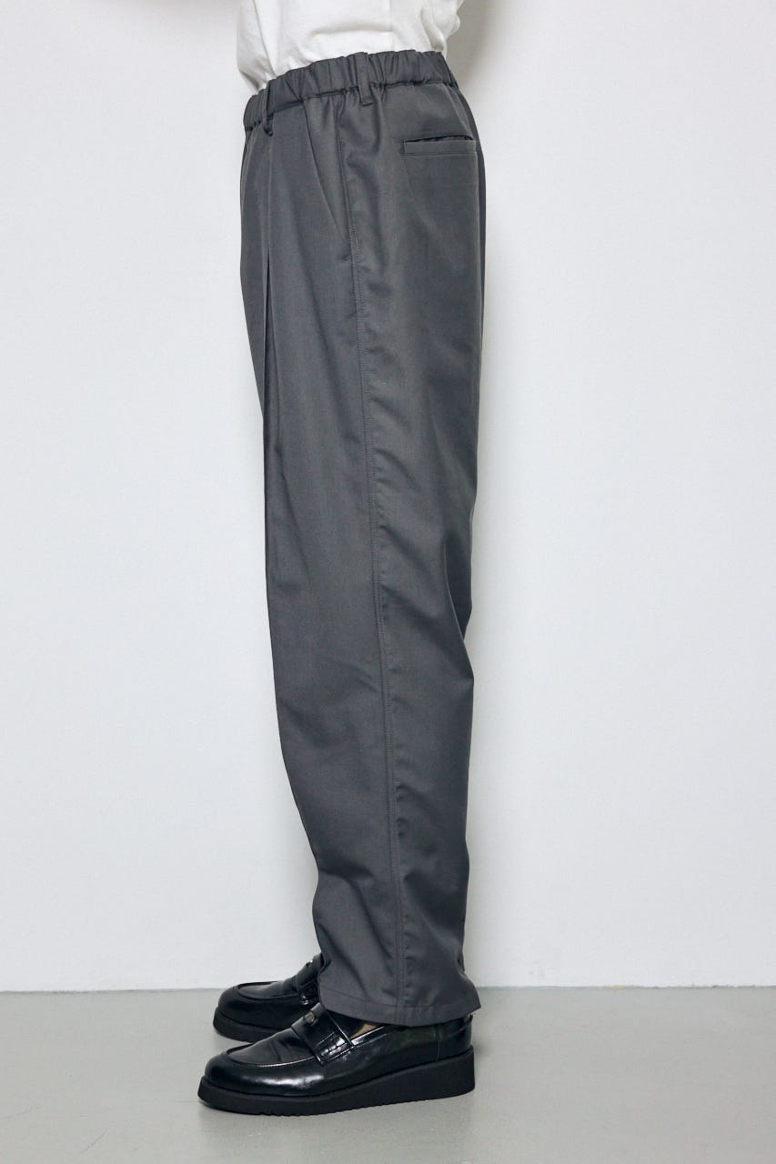 イージーツイルテーパードパンツ GRY M