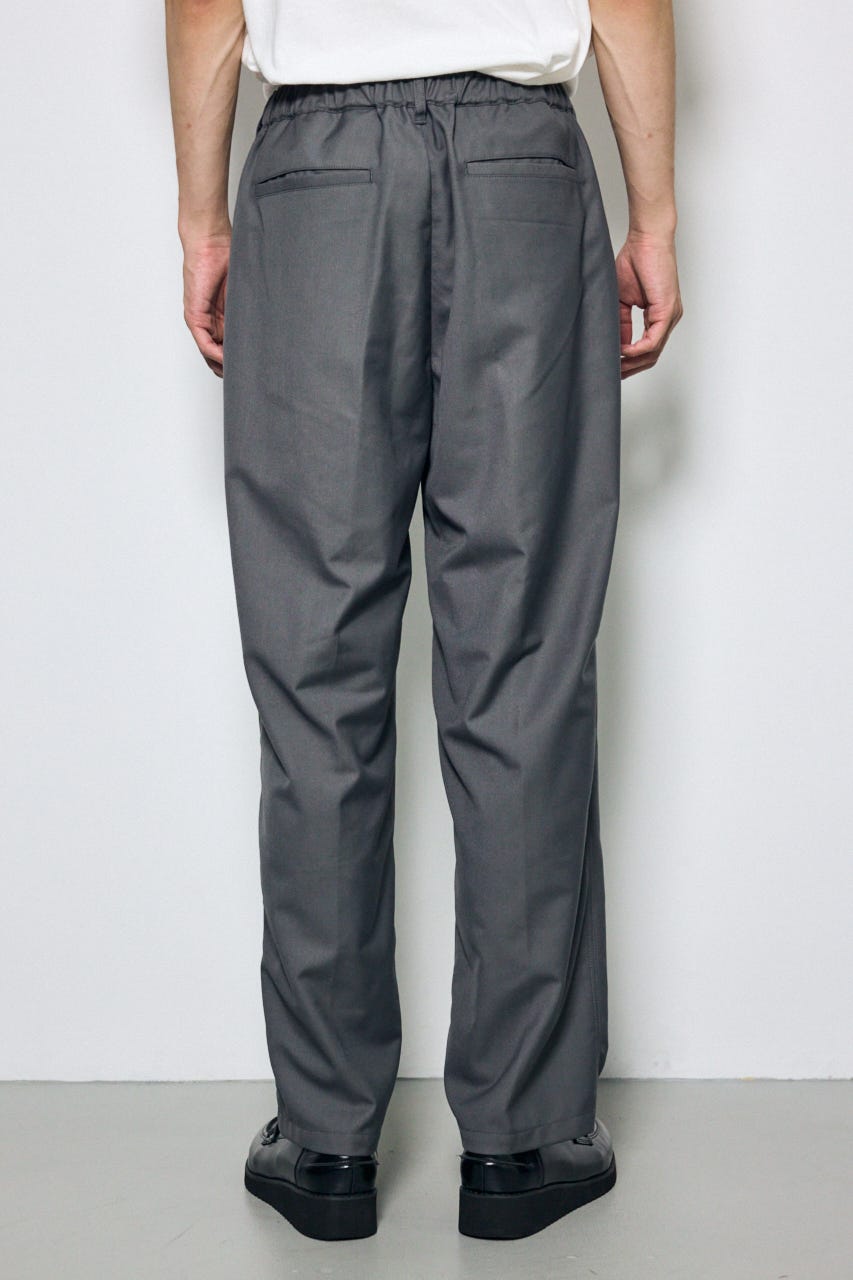 イージーツイルテーパードパンツ GRY M