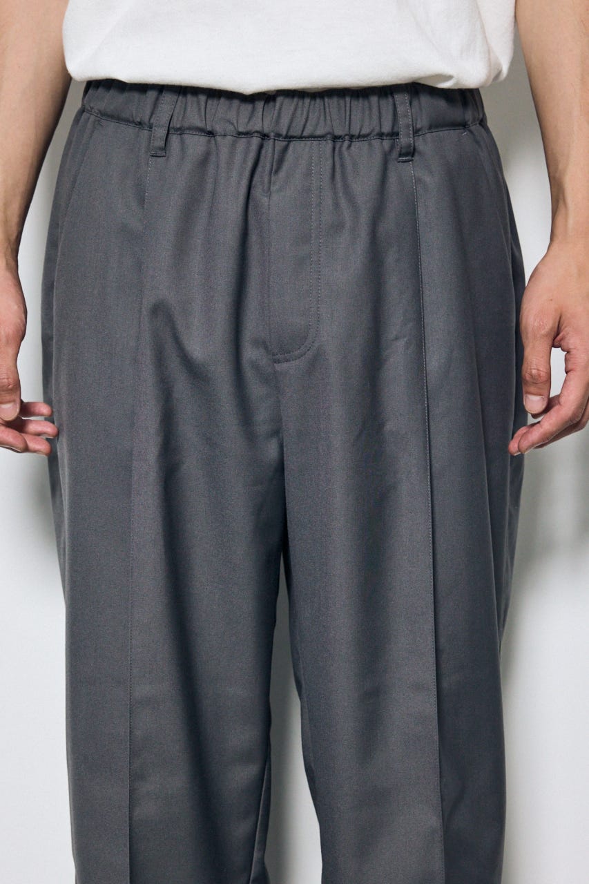 イージーツイルテーパードパンツ GRY M
