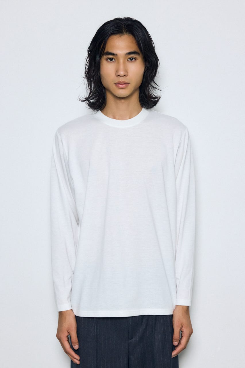 レイヤードニットトップスセット BLK M