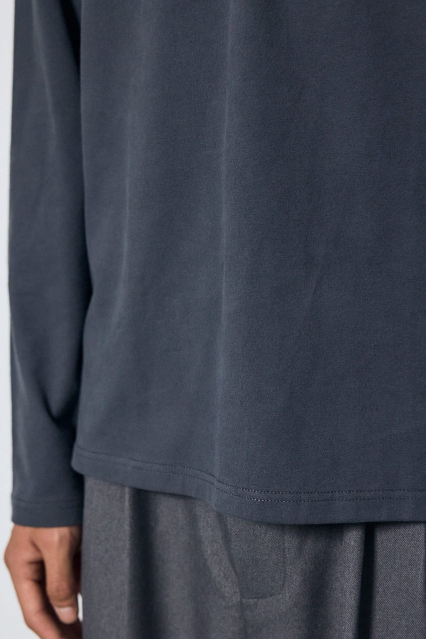 スムースタッチ長袖トップス C.GRY S