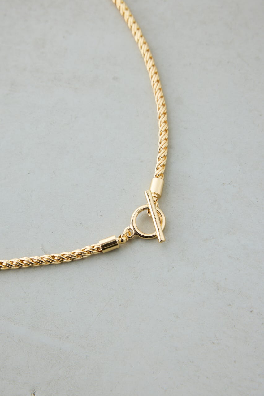 マンテルチェーンネックレス GLD FREE
