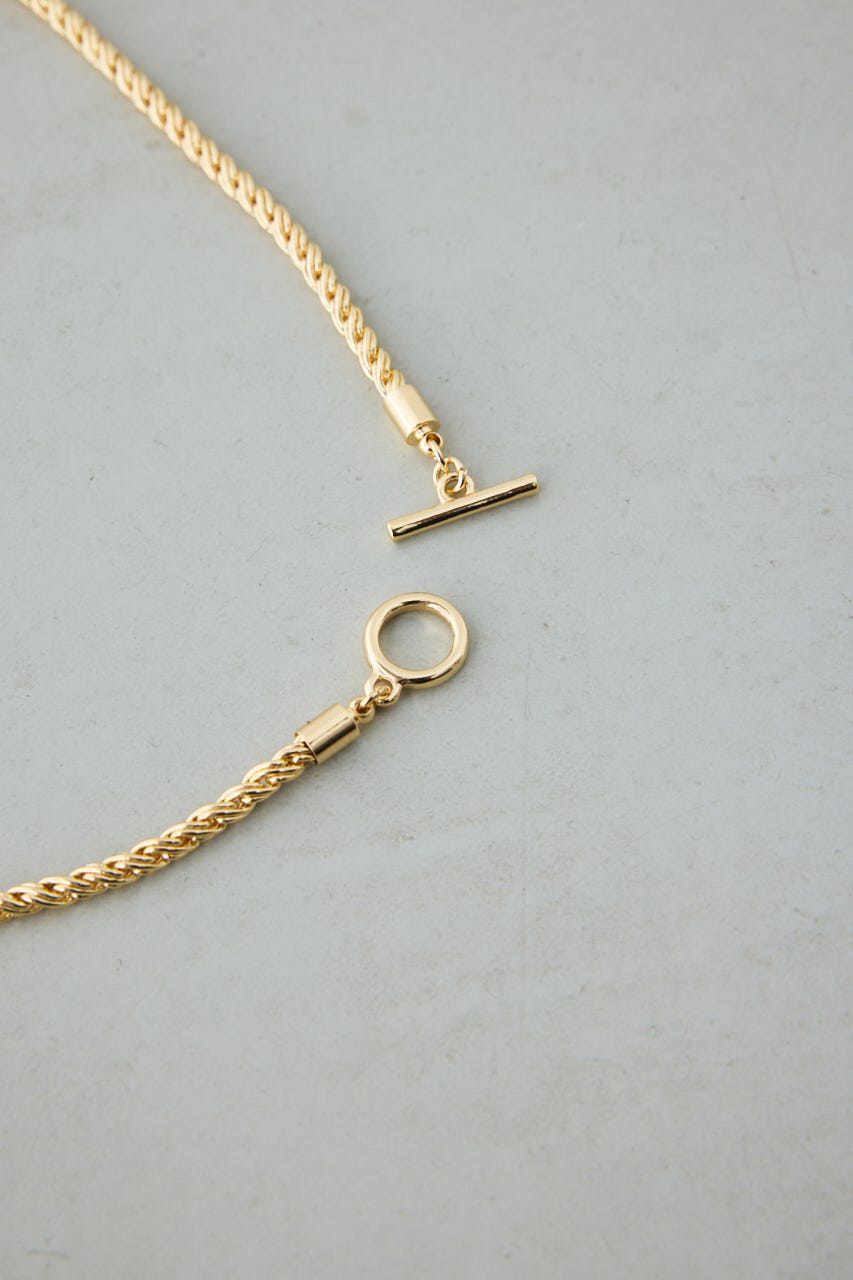 マンテルチェーンネックレス GLD FREE
