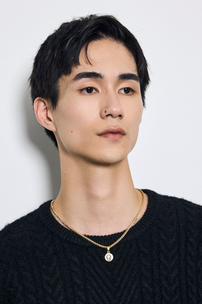 ツイストチェーンコインネックレス GLD FREE