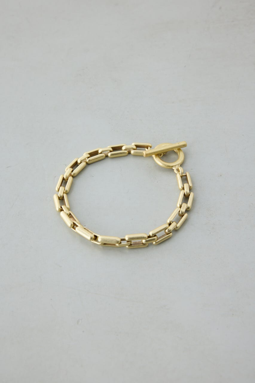 ヘビーチェーンブレスレット GLD FREE