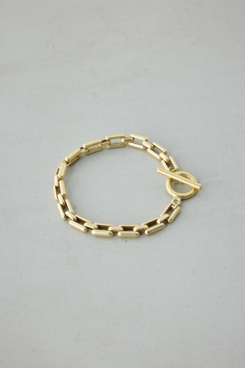 ヘビーチェーンブレスレット GLD FREE