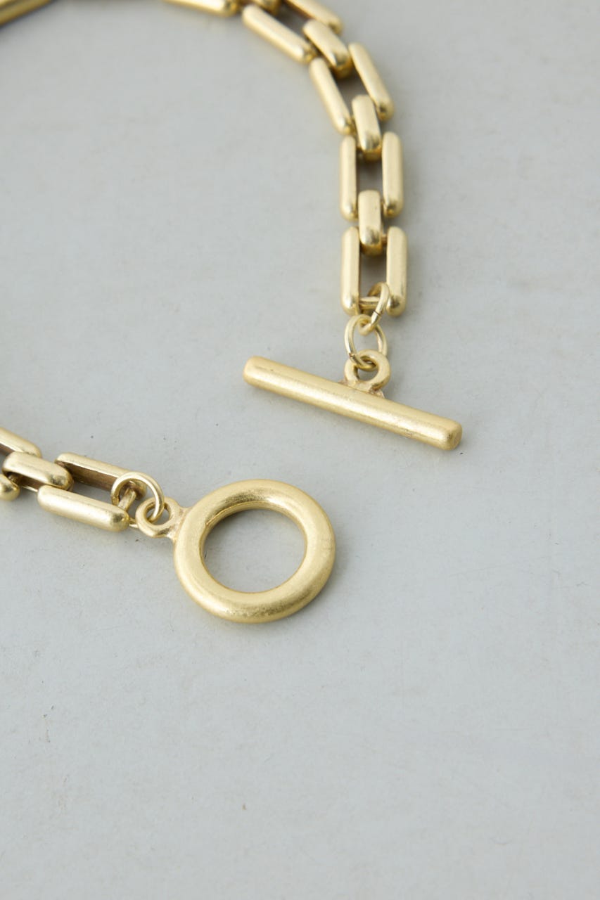 ヘビーチェーンブレスレット GLD FREE