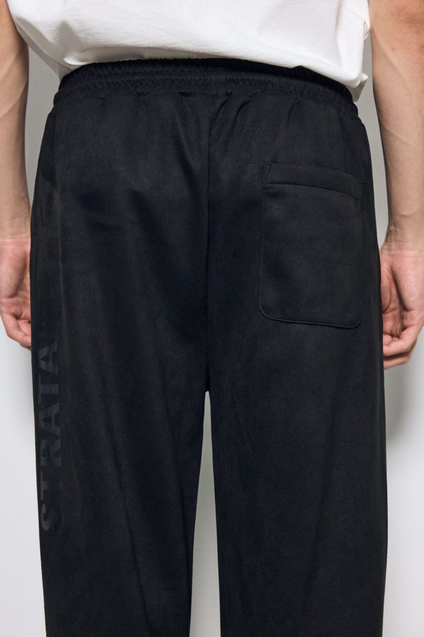 【シェルフェス限定セットプライス】フェイクスエードイージーパンツ BLK M