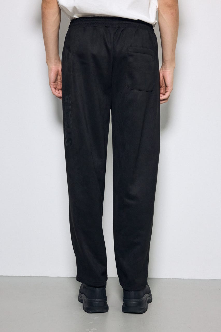 【シェルフェス限定セットプライス】フェイクスエードイージーパンツ BLK M