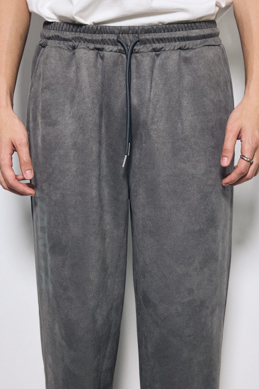 【シェルフェス限定セットプライス】フェイクスエードイージーパンツ GRY L