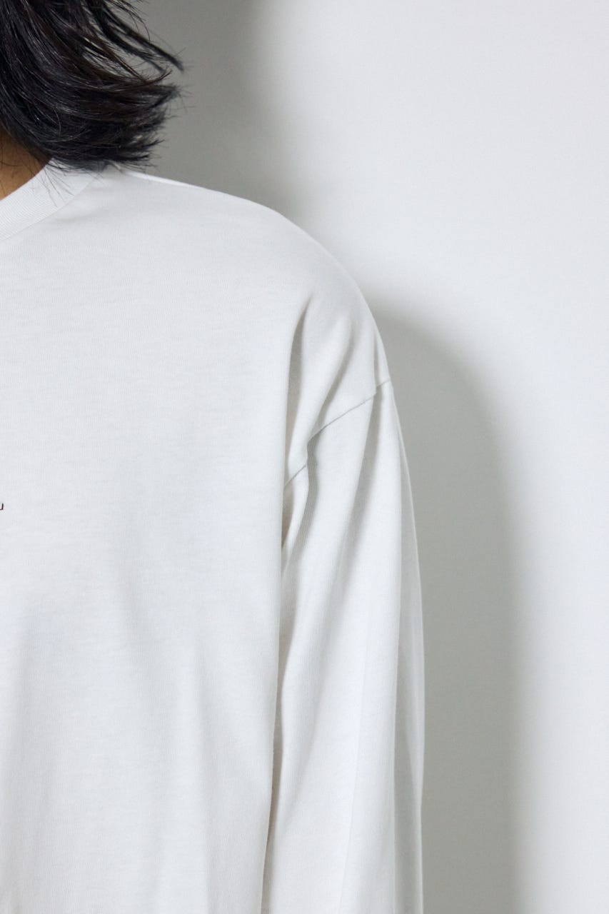 配色厚盛ラバープリントロンT WHT L
