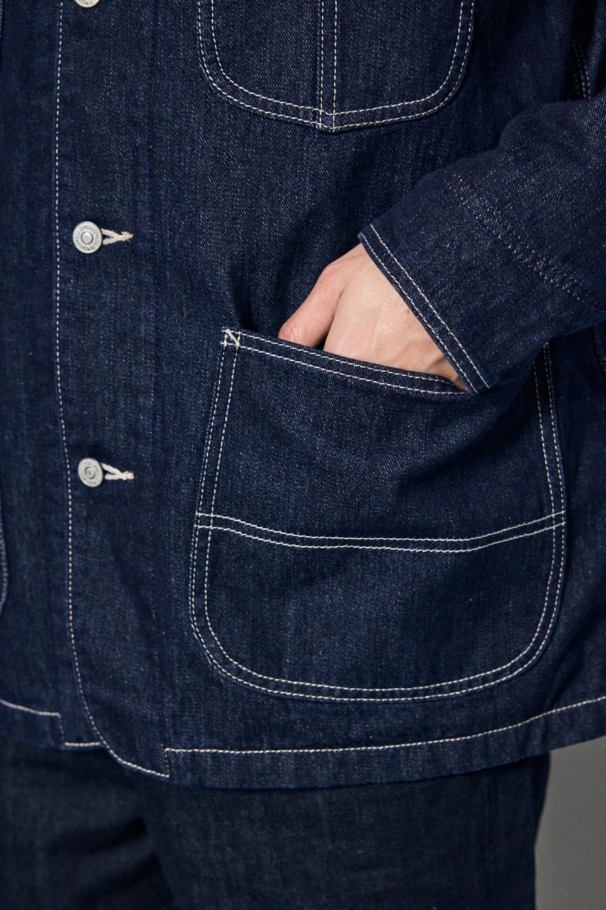 デニムカバーオール One Wash M