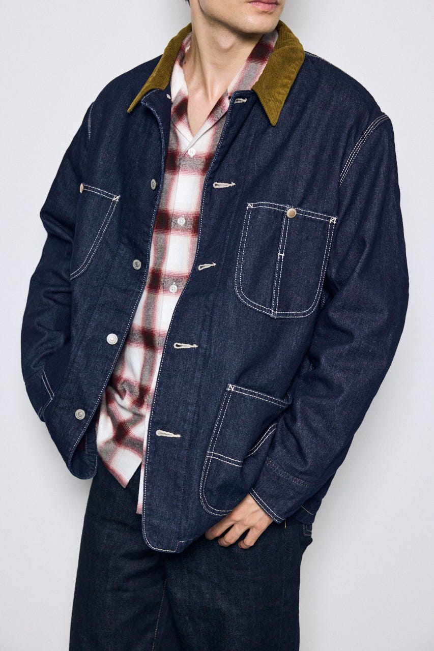 デニムカバーオール One Wash M