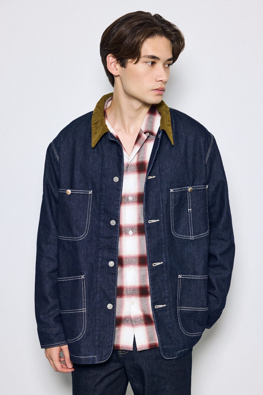 デニムカバーオール One Wash M